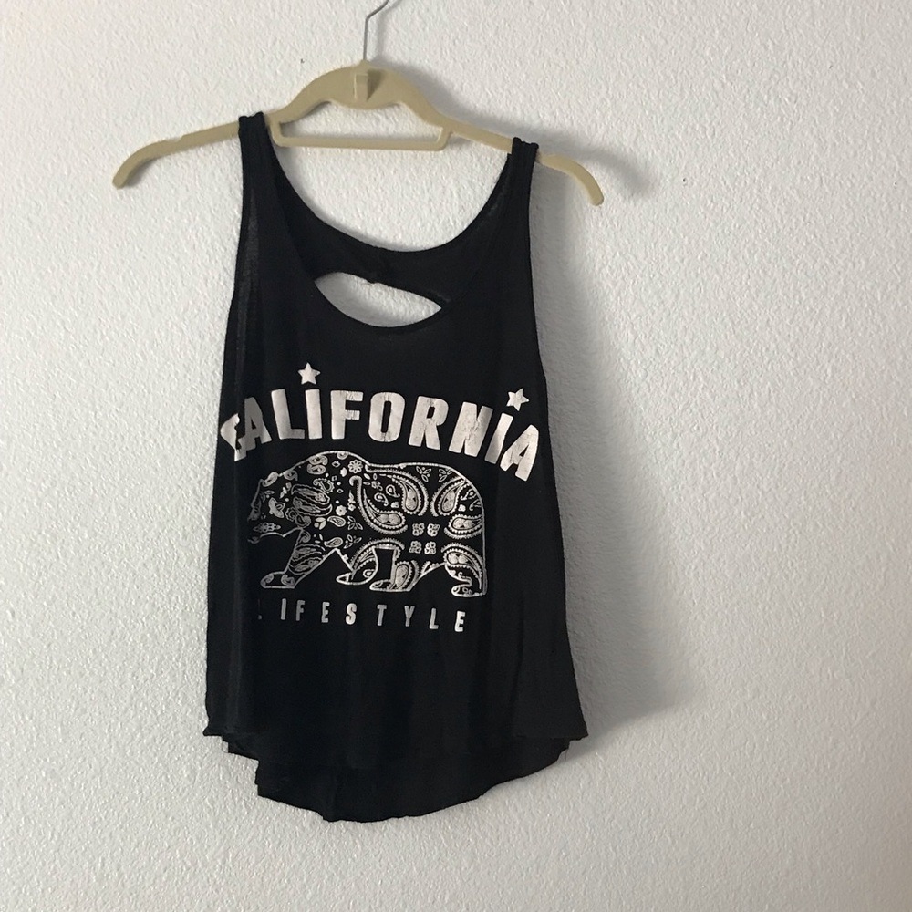 Women’s Small California Graphic Tank Top